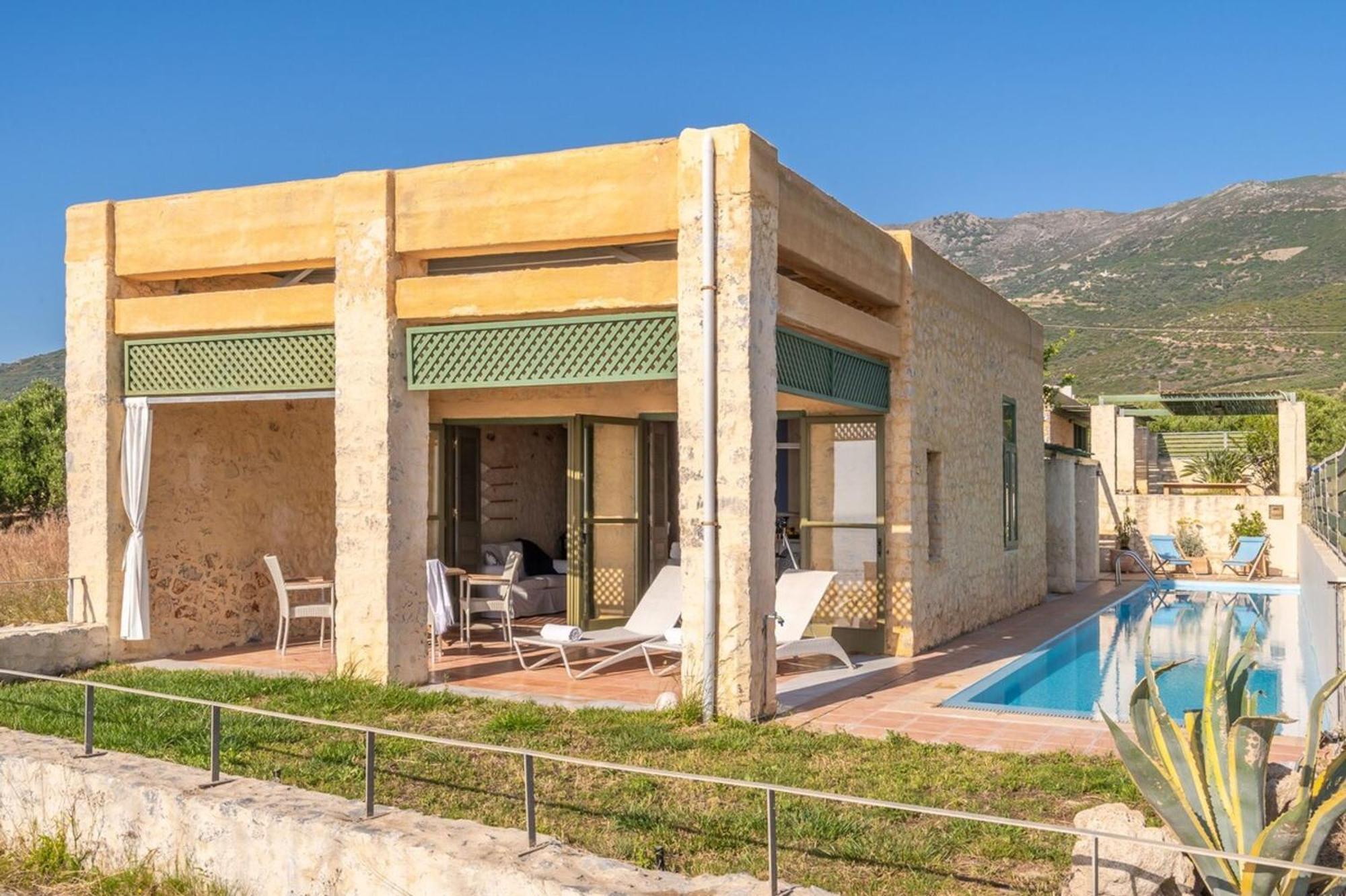 Villa Mediterranea, With Heated Pool Livadia  Zewnętrze zdjęcie