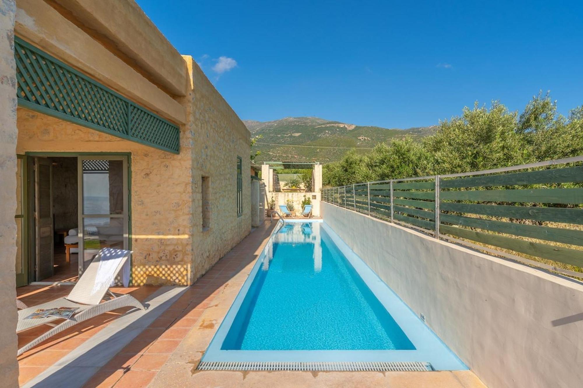 Villa Mediterranea, With Heated Pool Livadia  Zewnętrze zdjęcie