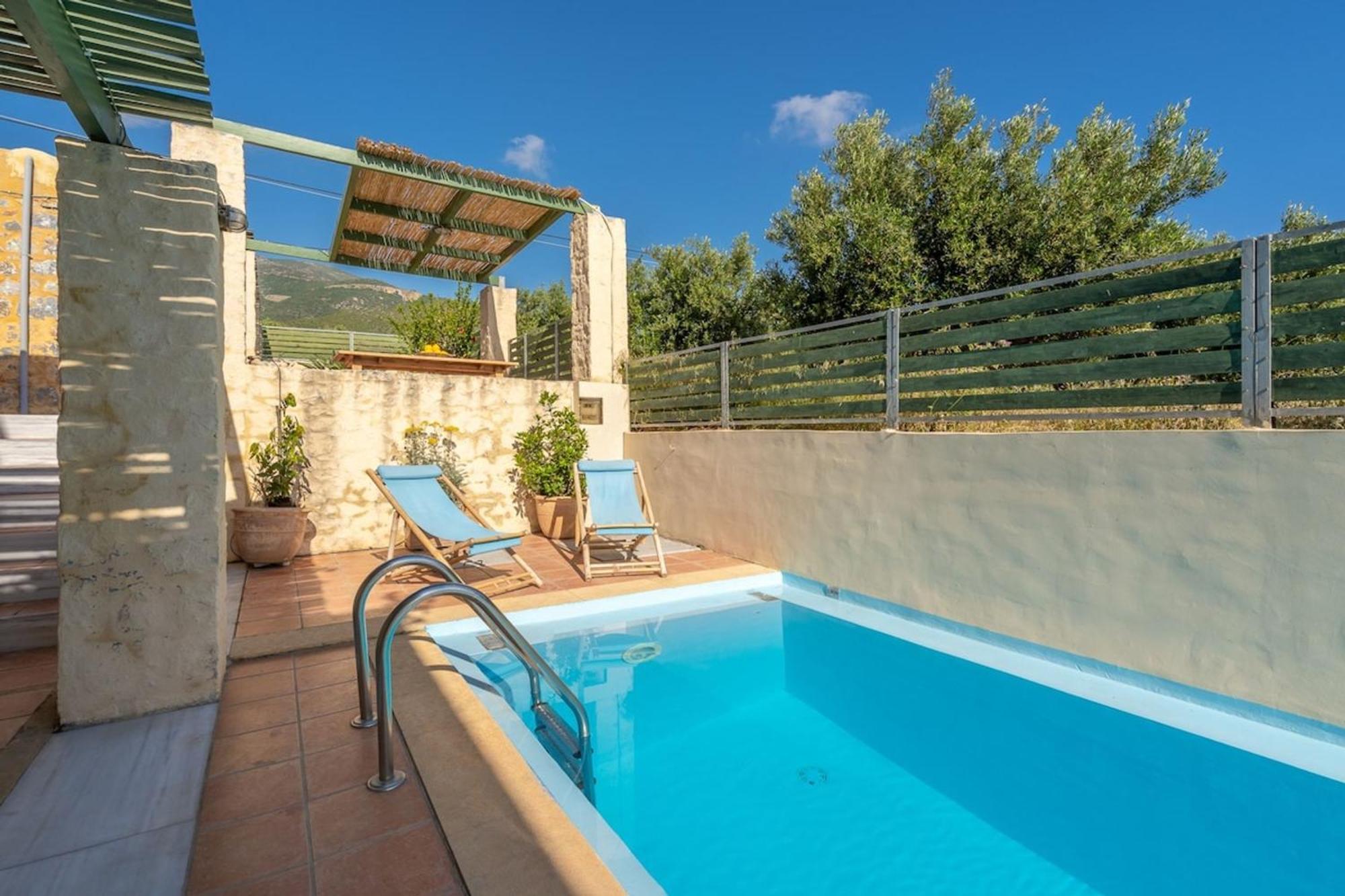 Villa Mediterranea, With Heated Pool Livadia  Zewnętrze zdjęcie
