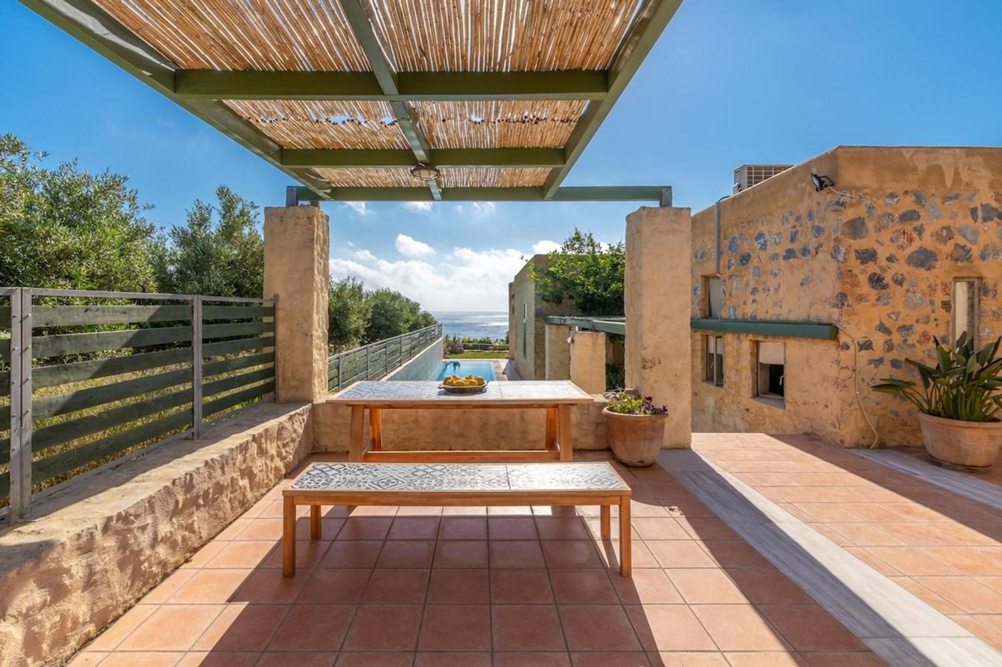 Villa Mediterranea, With Heated Pool Livadia  Zewnętrze zdjęcie